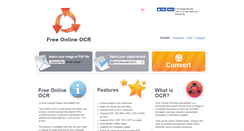 Desktop Screenshot of free-online-ocr.com